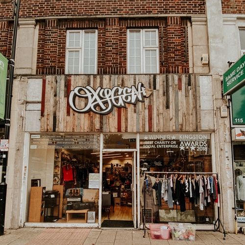 Oxygen charity shop