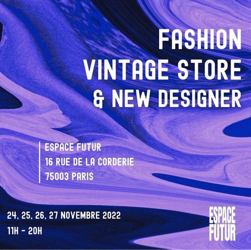 Fashion vintage store new designer