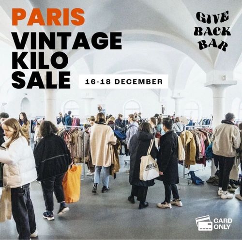 Paris vintage kilo sale